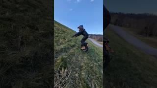 KingSong S16 Pro climb hill #euc #electricunicycle #motocross