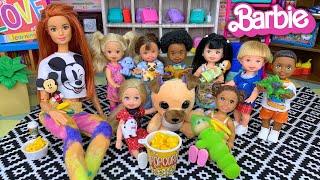 Barbie Doll School Pajama Day & Show and Tell Story