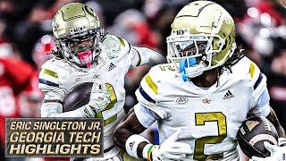 Eric Singleton Jr. college football HIGHLIGHTS at Georgia Tech  | ESPN College Football