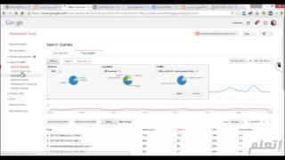 Google Webmaster Tools - أدوات مشرفي محركات البحث جوجل