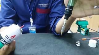 Refill gas soldering iron