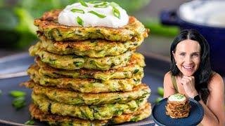 EASY Zucchini Fritters with Only 5 Ingredients