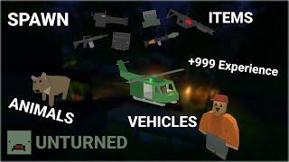 How to Spawn in Items, Vehicles & More in Unturned Singleplayer in 2024