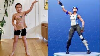 Fortnite dance CHALLENGE Family Edition