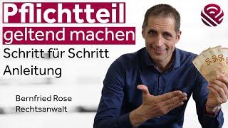 Pflichtteil geltend machen – so machen das die Profis (Fachanwaltskanzlei ROSE & PARTNER)