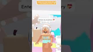 I did it wrong  || #shorts #preppy #pet #adoptme #roblox #inventory #fyp #viral