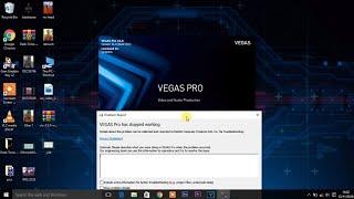 Magix Vegas has stopped working error fix 10000%