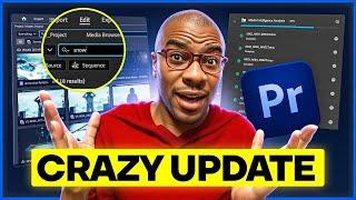 Crazy Premiere Pro 2025 Update | Search Your Footage With Words