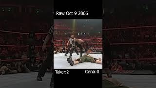 Every John Cena Vs Undertaker Match Ever