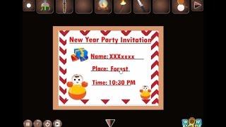 Wow New Year Party Camp Escape -  HAPPY END..