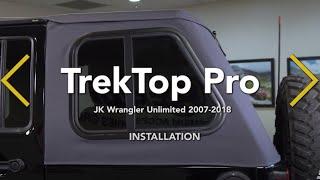 Trektop Pro for JK from Bestop Installation