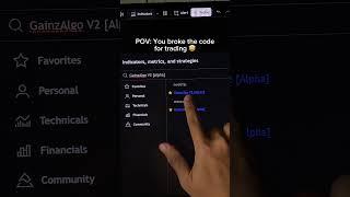 We always use GainzAlgo V2 Alpha indicator  #crypto #stocks #forex #tradingview