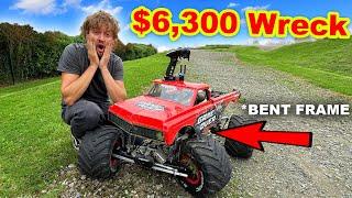 $6,300 RC Car Biggest Wreck Yet **Gutted**