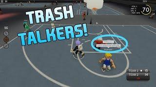 TRASH TALKERS GET DROPPED AND BROKE! [RB WORLD 3 PARK ROBLOX]