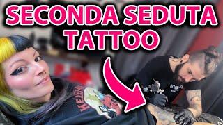 SECONDA SEDUTA DEL MEGA TATTOO SULLA COSCIA