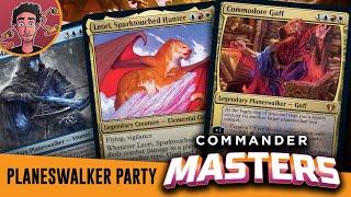 "Planeswalker Party" Commander Masters Precon Full Preview! | Magic the Gathering Spoilers