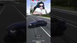 I Did A Crazy 360 Drift Into A Street Using A Steering Wheel In Roblox