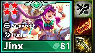 *World's First* 81-Cost 4-Star Jinx ⭐⭐⭐⭐ ft. 9 Multistriker