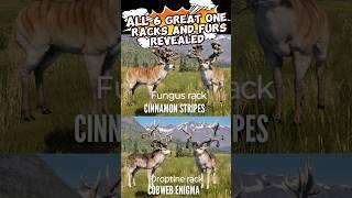 *REVEALED* All FUR AND RACK VARIATIONS!!!  GREAT ONE MULE DEER The Hunter: Call of the Wild