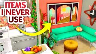 Colorful City Apartment // Sims 4 Speed Build [Items I never use]