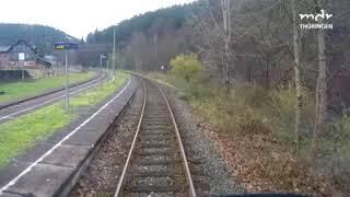 Unterwegs mit der Süd Thüringen Bahn