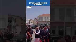 PM Modi Receives Heartfelt Honour During Cyprus Visit, Video Goes Viral