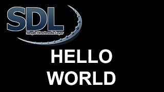 SDL 2 Tutorial 2 - Hello World (Displaying A Window)