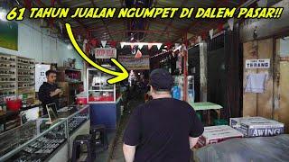 ENAK BANGET TAPI JUALANNYA NGUMPET DI DALEM PASAR!!