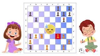 Solve Easy Chess Moves For Kids - P1 | Cute Chess World