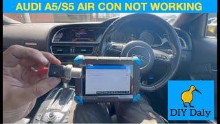 Audi A5 / S5 Air con not working 00256 pressure sensor fault (G395)