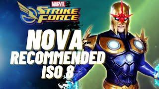 NOVA RECOMMENDED ISO 8 MARVEL STRIKE FORCE