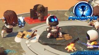 Astro Bot - Thaw, God of Thunder! Trophy Guide (God of War Easteregg)