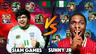 আমি খেল্লাম @Sunnyjr576 এর সাথে || নাইজেরিয়ার Best প্লেয়ার!!  কেমন ছিল ম্যাচটা?