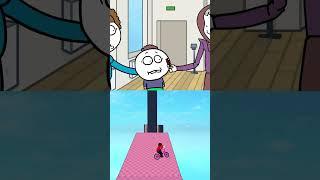 Бабка с ТАРАКАНАМИ (Анимация)ч4 Добряк  #roblox #shorts
