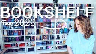  BOOKSHELF TOUR  ausführliche Bücherregal Tour Lieblingsbücher Fantasy New Adult & mehr! |07.2023|