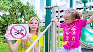 Maggie plays on Playground in the Park!