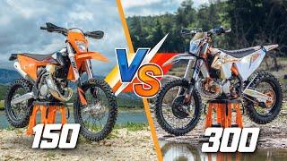 KTM 150 VS 300 | Is 150 enough for Enduro?