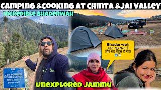 Jammu division की सबसे khubsurat जगह पर kari night camping ️ & cooking ‍ at Jai - chinta valley️