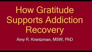 How Gratitude Supports Addiction Recovery