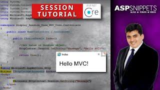 Using Session in ASP.Net Core MVC