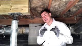 Structural Repair in Crawl Spaces - Crawlspace Foundation Repairs Hampton Roads VA