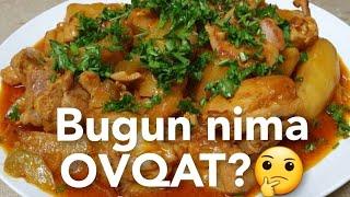 BUGUN NIMA OVQAT QILSAMIKIN deb o'tiribsizmi? Mazali Taom! Вкусный ОБЕД или УЖИН