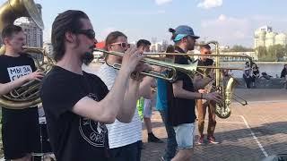 Nuggers Brass Band 10.05.2019 Екатеринбург, Сквер на Октябрьской площади