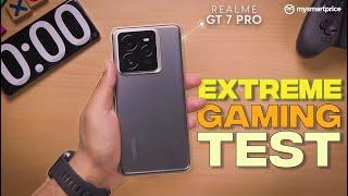 Realme GT 7 Pro Gaming Test | How Powerful is Snapdragon 8 Elite? Does it heat?