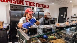 What it Takes to FEED the ALABAMA CRIMSON TIDE | AthlEATS