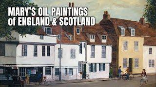 ART of MARY CANE-HONEYSETT - Oil paintings and watercolors of England & Scotland #britishartist