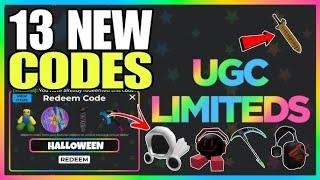 *NEW* ALL WORKING CODES FOR UGC LIMITED IN OCTOBER 2024! ROBLOX UGC LIMITED CODES