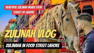 Beautiful Zuljnah inside Food Street of Lahore | Zuljanah Vlog | Lahore Food Street | Masoom Badshah