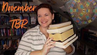 TBR PURSUIT // November TBR game // lets get caught up on that reading goal