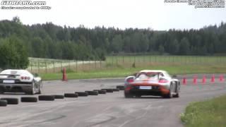 Porsche Carrera GT vs Koenigsegg CCR Evo Exteriour: now in 1080p GTBoard.com Classics